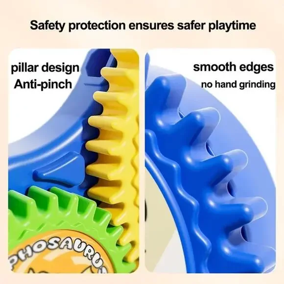 STEM Gears Toys for Kids Ages 3+, Creative Learning Building Blocks, 13pcs Educa - Picture 4 of 6